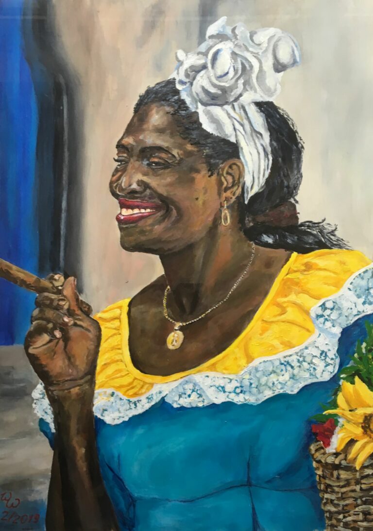 smiling gelb cuba