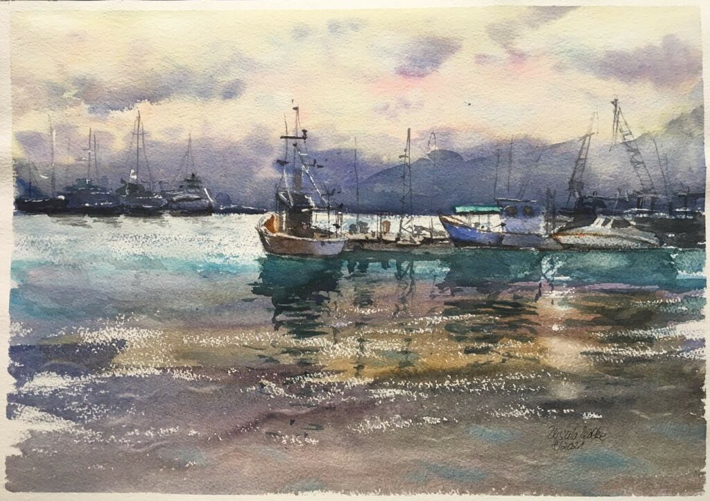 boote im hafen